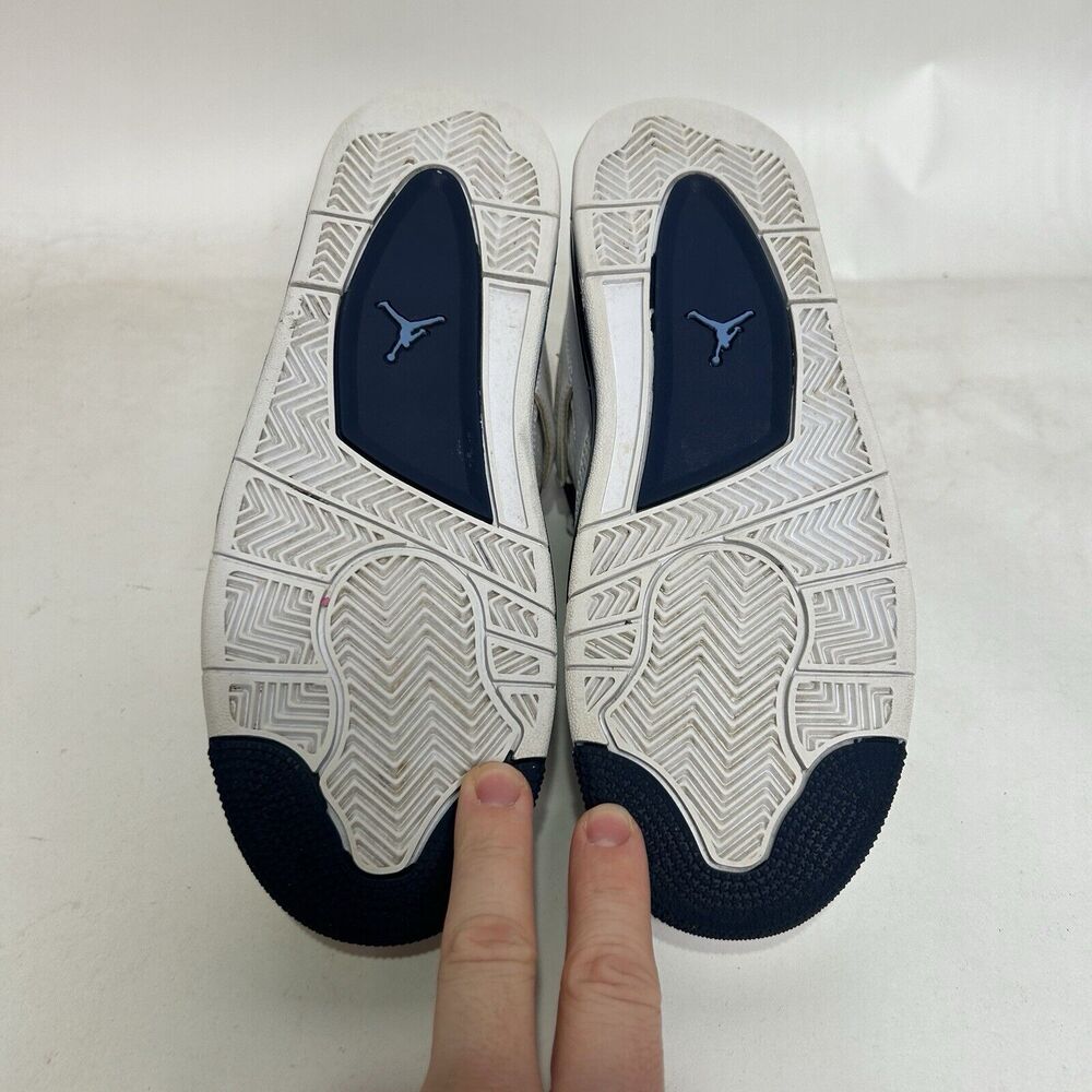 Nike Shoes Air Jordan 4 Retro BG “Columbia/Legend Blue” 2024 - Picture 7 of 9